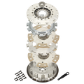 NPC 225mm Carbotic Button Twin Plate Solid Center (will req. push pull converter*) - Nissan Skyline 1989-1998