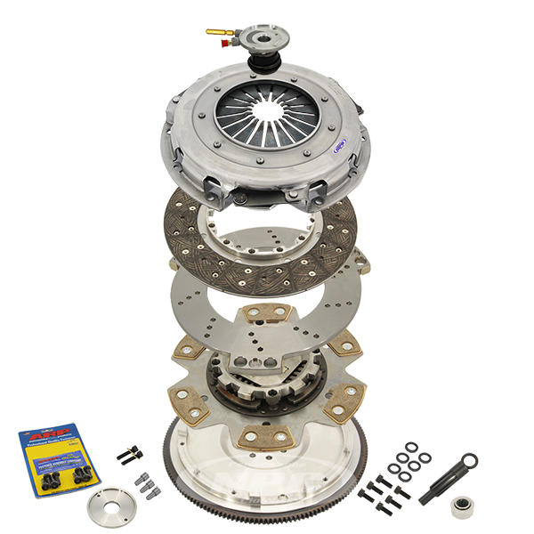 NPC 260mm Multi Friction Twin Plate Coppermix Organic and Button Combination - Ford Falcon 2002-2008