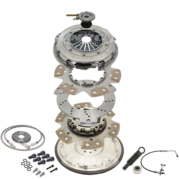 NPC 260mm Carbotic Button Twin Plate Sprung Center - Ford Falcon 2014-2016