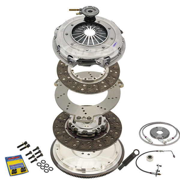 NPC 260mm Coppermix Twin Plate Sprung Center - Ford Mustang GT 2014-2017