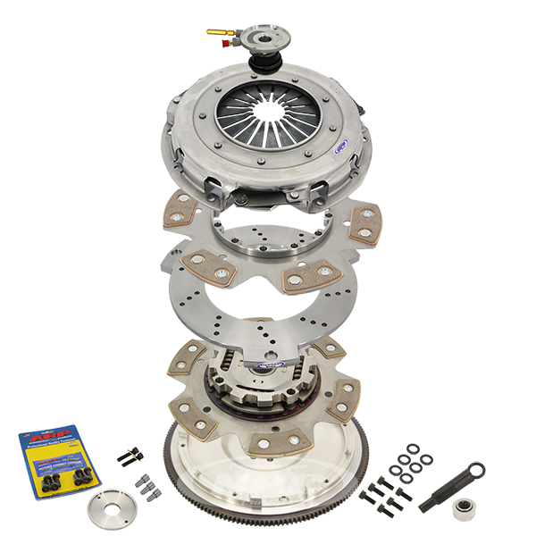 NPC 260mm Carbotic Button Twin Plate Sprung Center - Ford Falcon 2008-2011