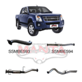 Manta 3in Turbo Back Exhaust - Isuzu D-Max 3.0L 4JJ1TC 2008-2012