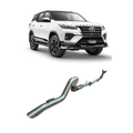 Manta 3in Exhaust - Toyota Fortuner GUN156R N80 2.8L & 2.4L Turbo Diesel D4D DPF 2015-Current