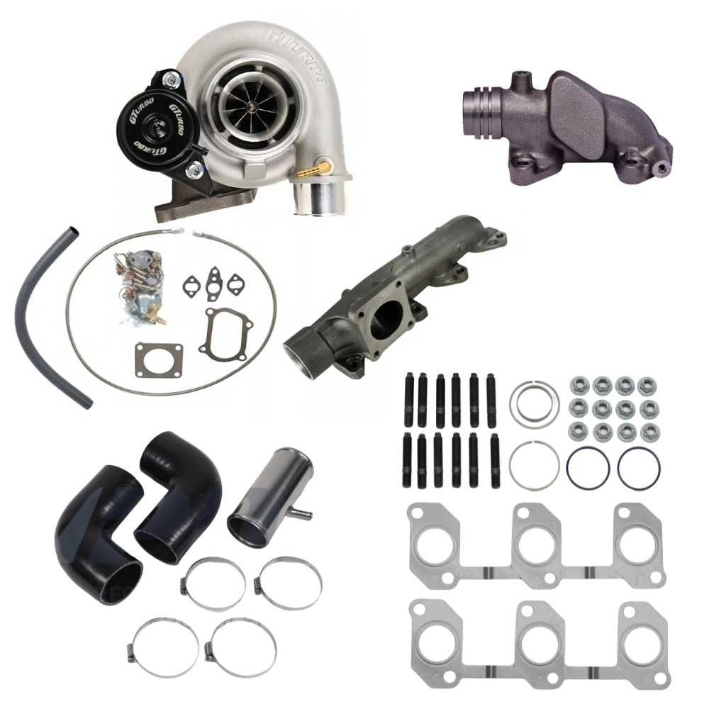 HZ-G200 Titan conversion kit with manifold gaskets, O-rings and studs, plumbing and two piece manifold