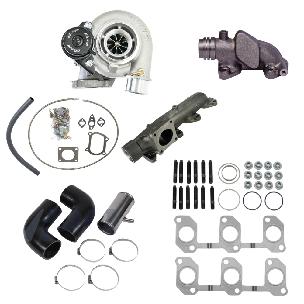 HZ-G333 Titan conversion kit with manifold gaskets, O-rings and studs, plumbing and two piece manifold