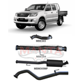 Manta 3in Turbo Back Exhaust - Toyota Hilux N70 KUN26R/KUN16R 3.0L 1KD-FTV D4D 2005-2015