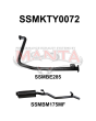 HZJ79 6cyl 4.2L Diesel, 1HZ Ute 1999 To 2006, 2.5in Extractors / Exhaust System
