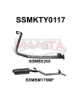 FZJ79 6cyl 4.5L Petrol, 1FZ-FE Ute 1992 To 2006, 2.5in Extractors / Exhaust System