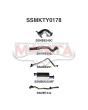 HZJ79 6cyl 4.2L Diesel, 1HZ Ute With Aftermarket Turbo 1999 To 2006, 3in Turbo Back Exhaust